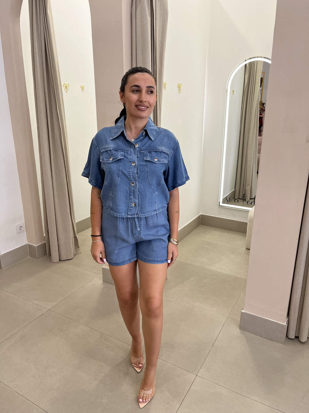 total look denim