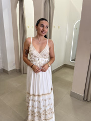 Vestido indio 26181