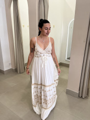 Vestido indio 26181