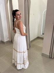 Vestido indio 26181
