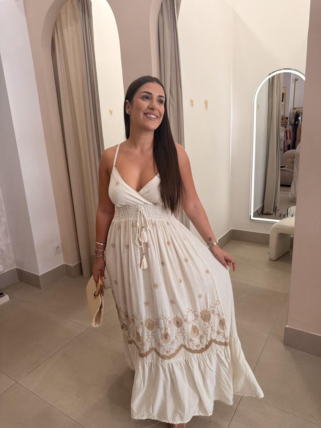 Vestido indio 5049