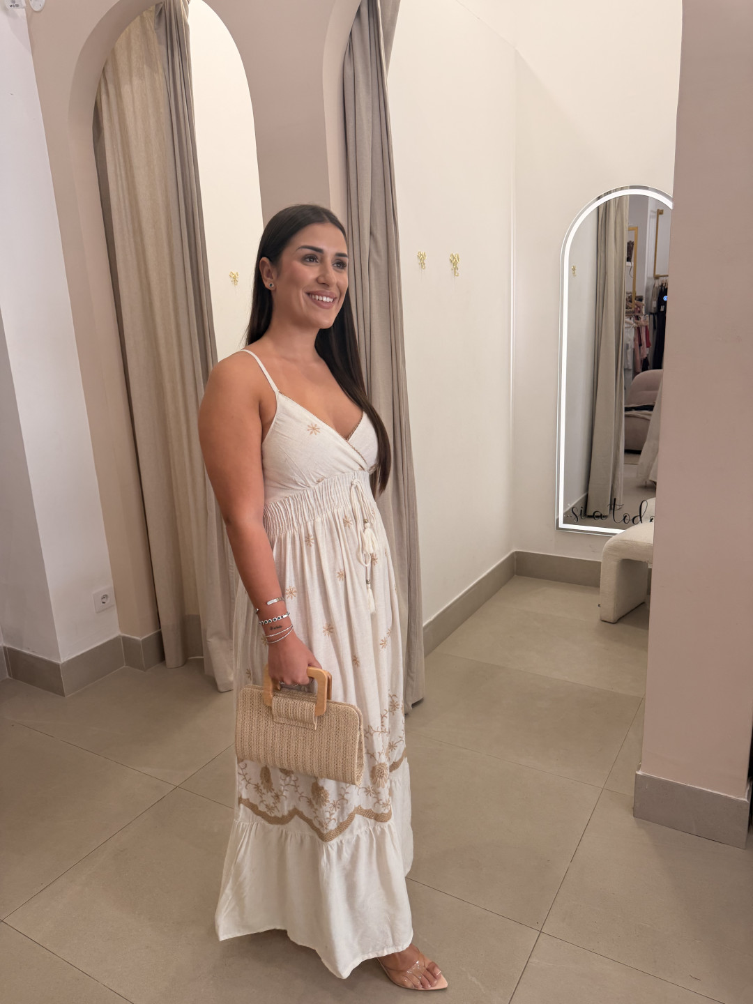 Vestido indio 5049
