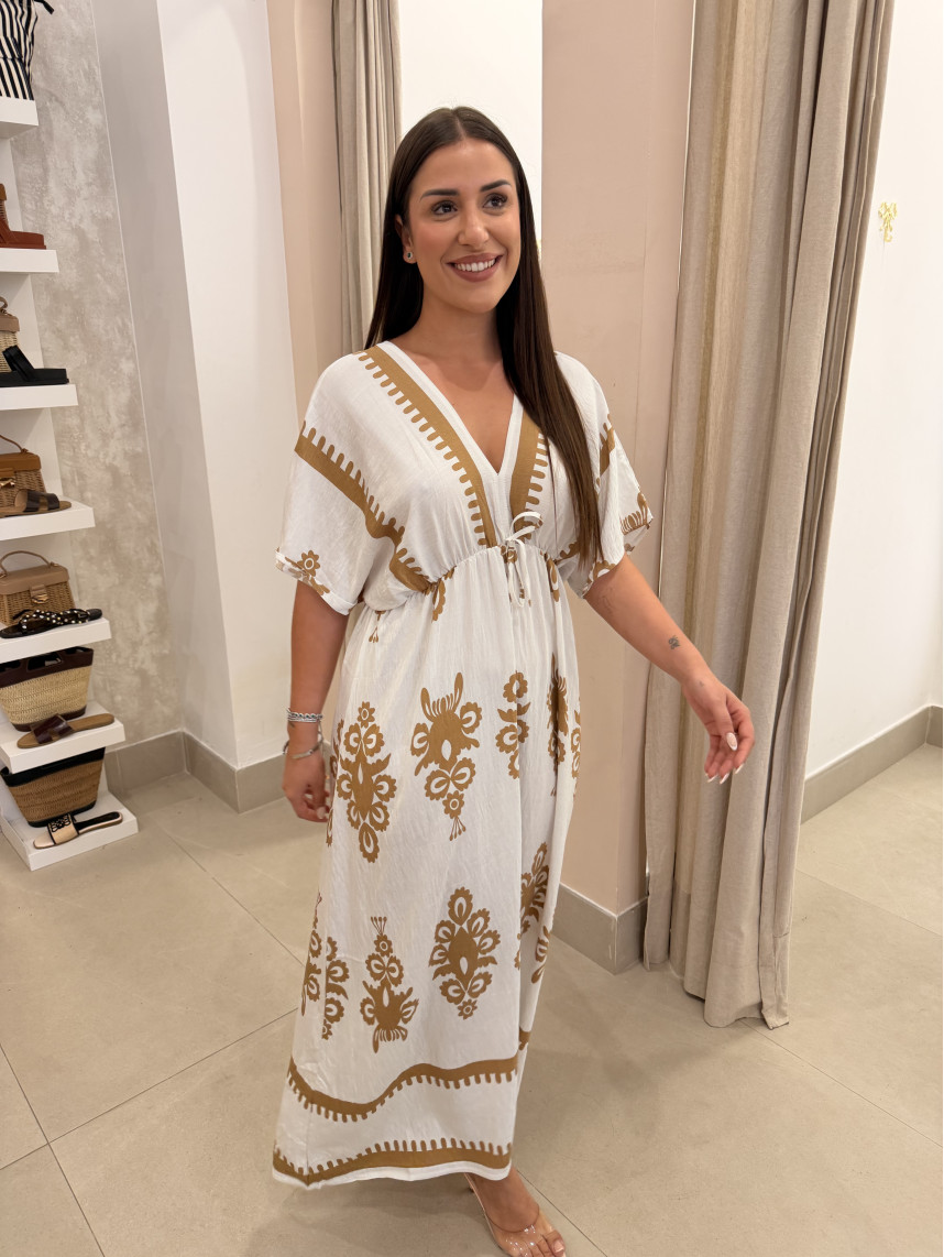 Vestido bicolor