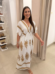 Vestido bicolor