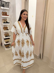 Vestido bicolor