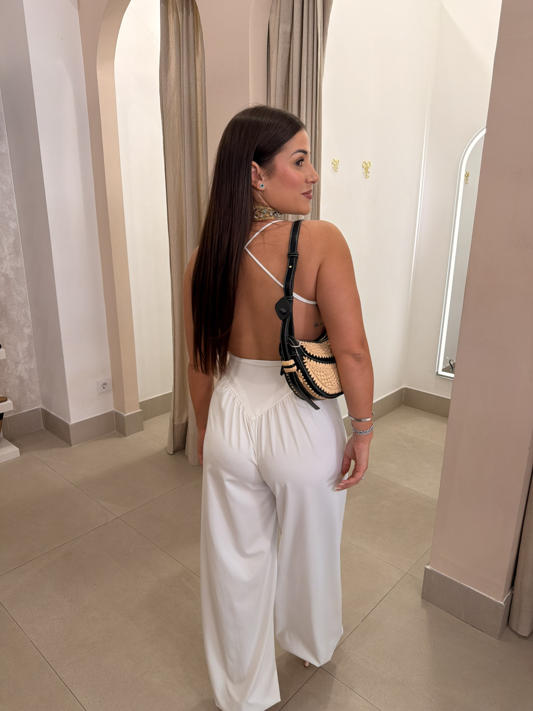 Mono eva blanco
