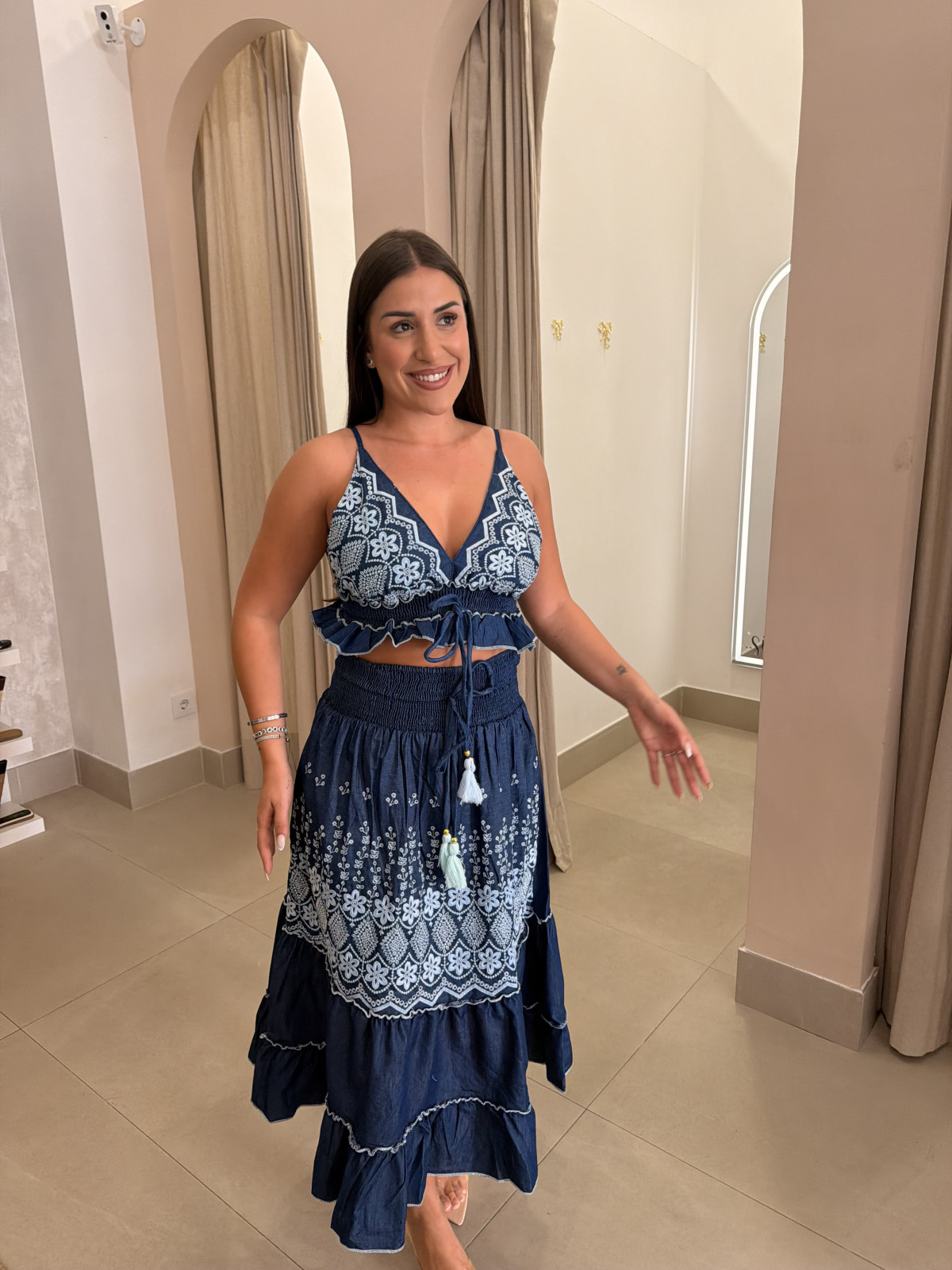 Conjunto indio vaquero