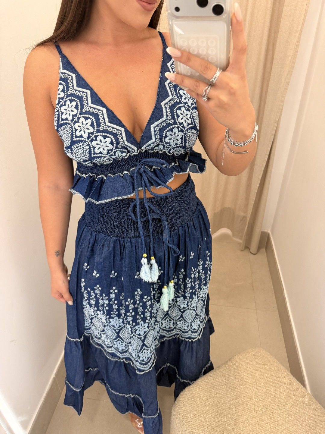 Conjunto indio vaquero