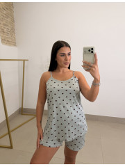 pijama corazones