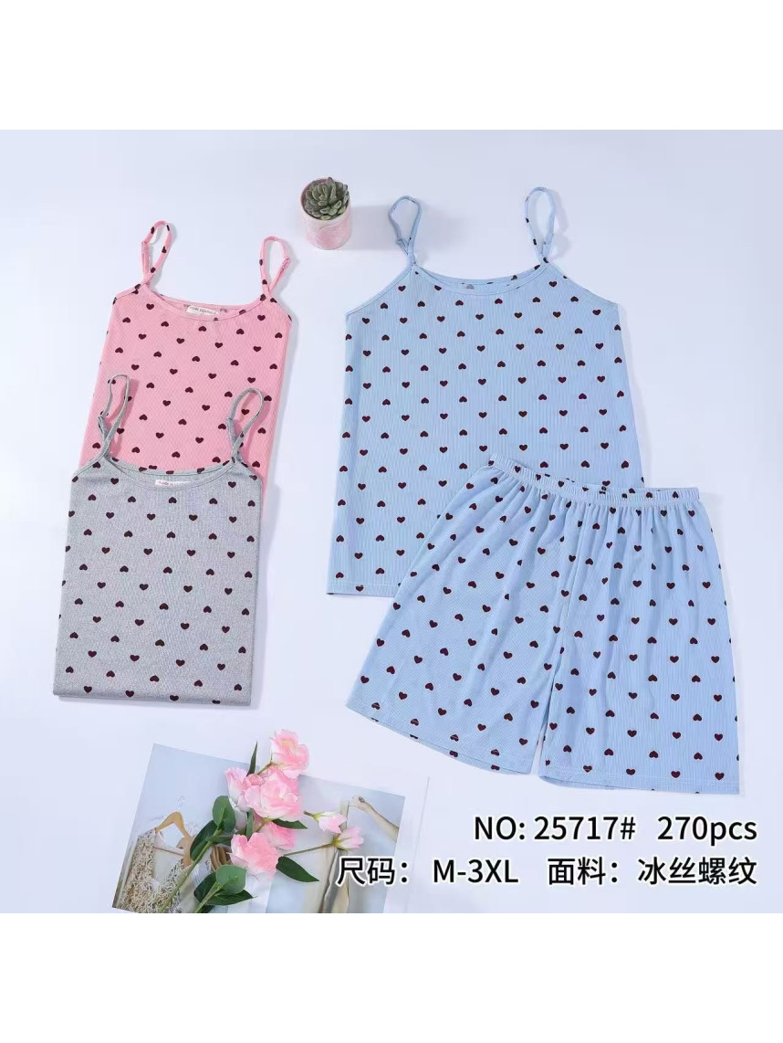 pijama corazones